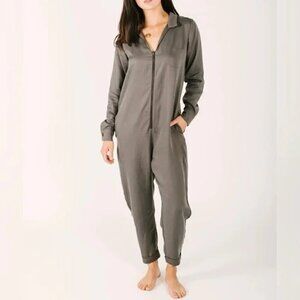 Smash + Tess The Coveralls 100% Tencel Jumpsuit Sz XS